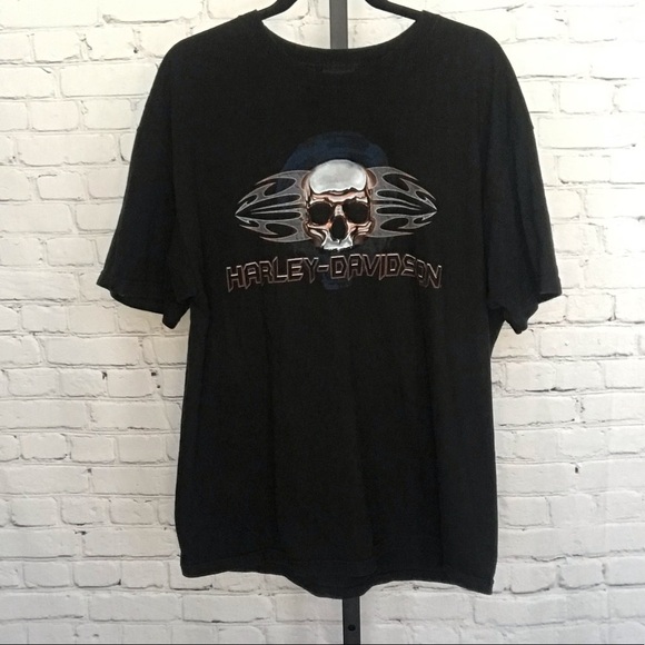 Harley Davidson Mancuso Houston TX T-shirt - Picture 1 of 3